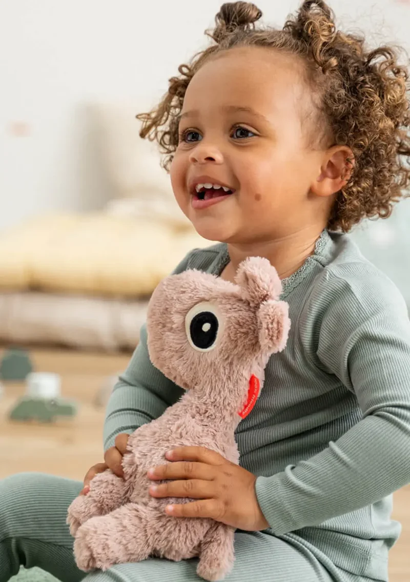 Kuschelfreund 'Raffi' rosa