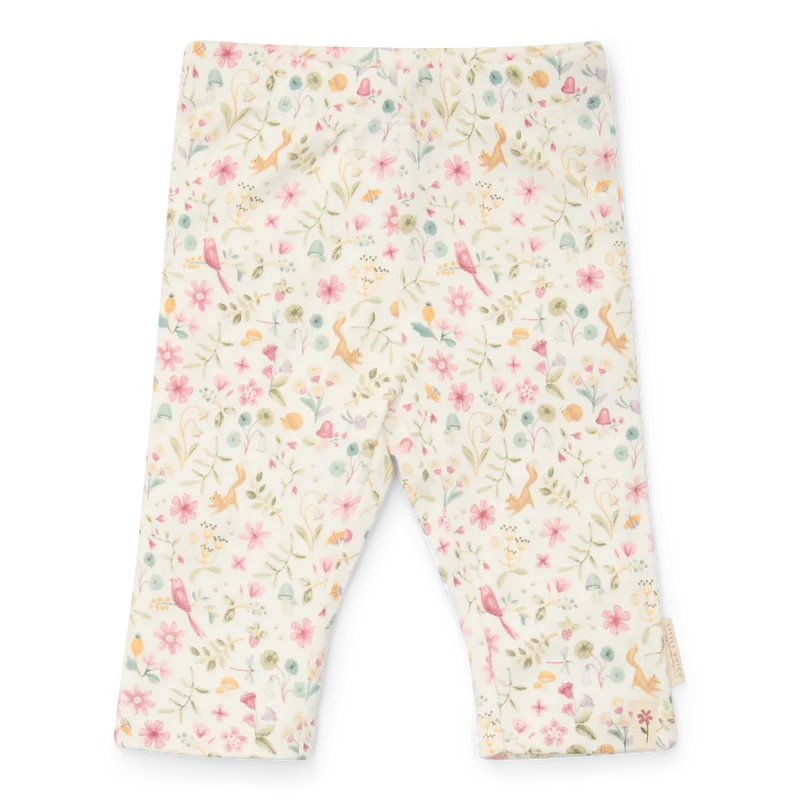 Leggins "Fairy Garden" mit Blumen-Motiv von Little Dutch, Größe 56-74