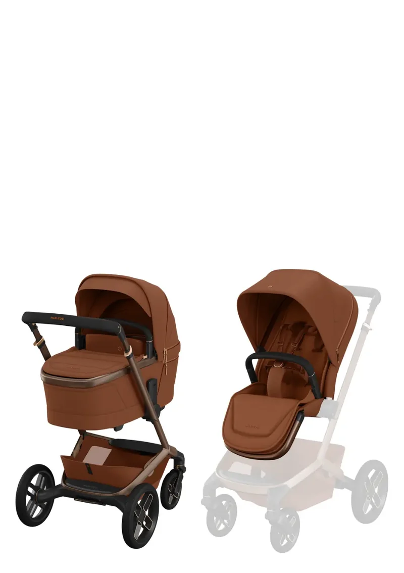 Kinderwagen-Set 'Fame' Copper Terra