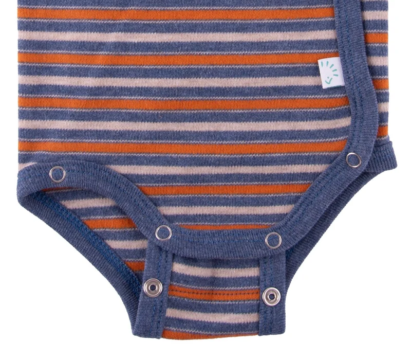 Iobio by Popolini Baby Wickelbody Langarm Col. Foxes Herbst/Winter 24/25
