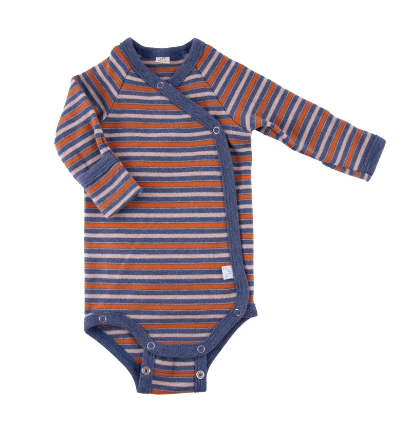 Iobio by Popolini Baby Wickelbody Langarm Col. Foxes Herbst/Winter 24/25