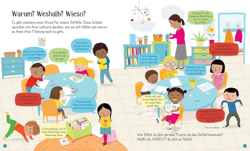 Usborne Gefühle - So geht es mir 4J+