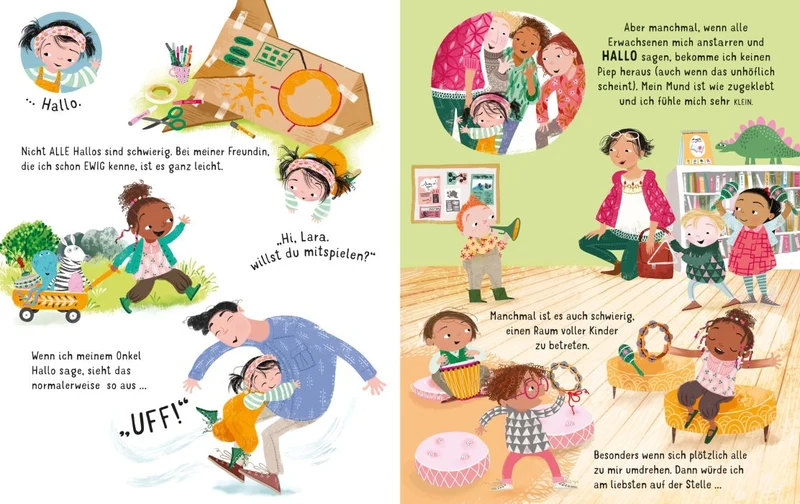 Usborne Kinderbuch 4J+: Ich bin manchmal schüchtern
