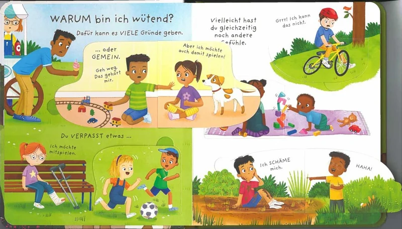 Usborne Kinderbuch mit Klappen: Warum bin ich manchmal wütend