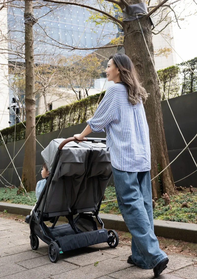 Geschwisterbuggy 'Minu Duo' Greyson