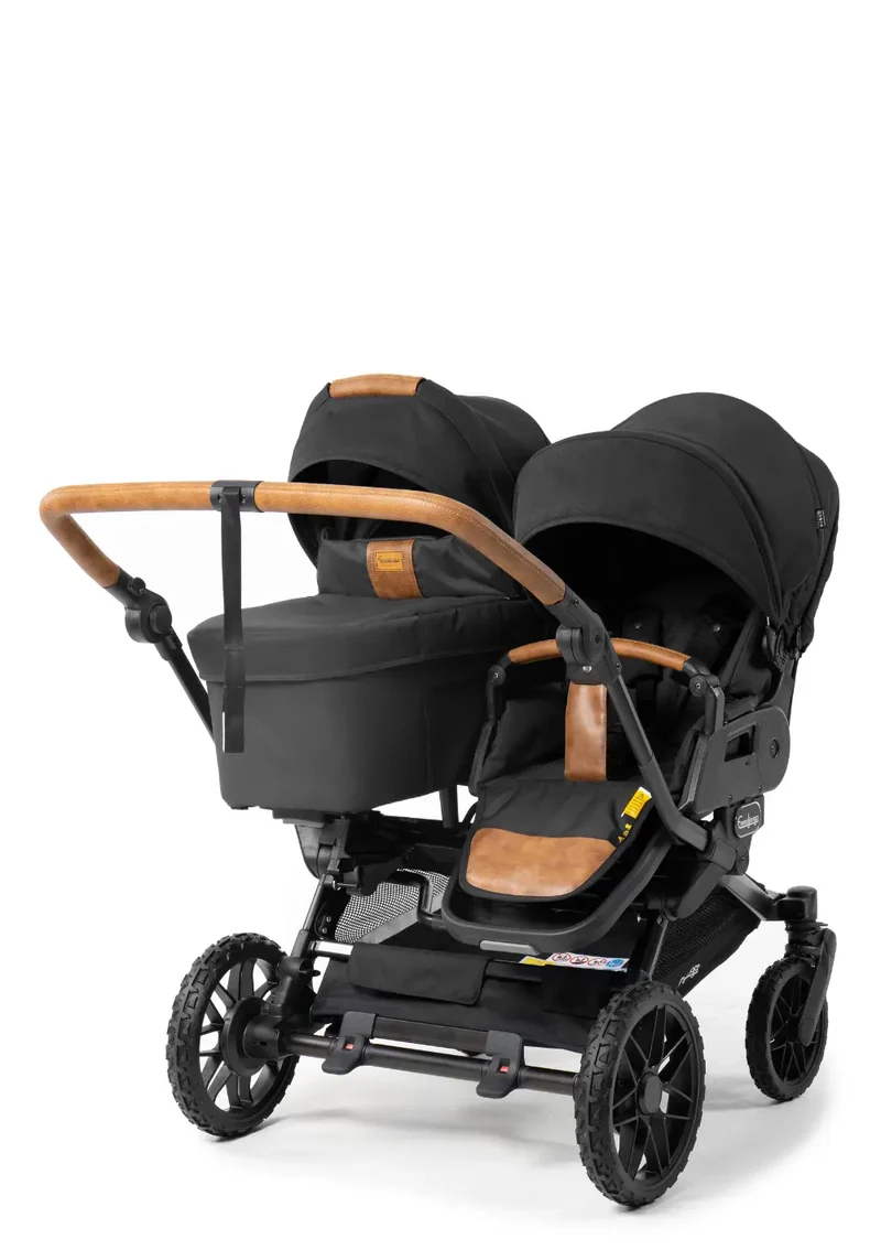 Geschwisterwagen-Set 'Double SENTO FLAT+' Outdoor