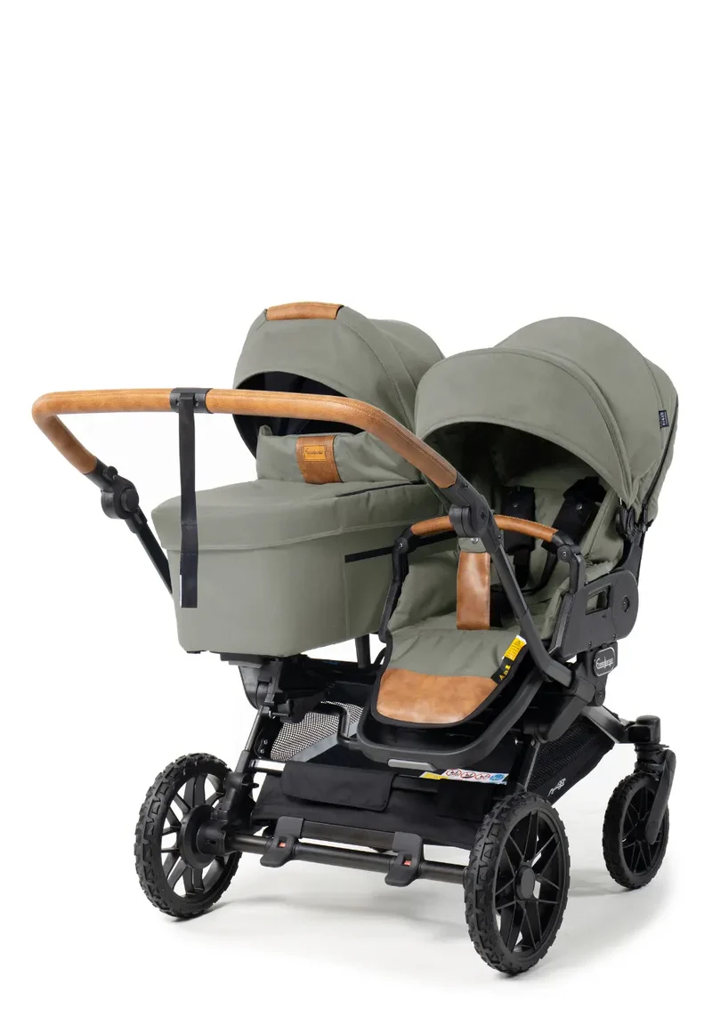 Geschwisterwagen-Set 'Double SENTO FLAT+' Outdoor