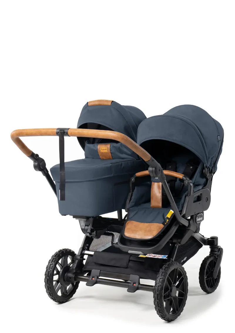 Geschwisterwagen-Set 'Double SENTO FLAT+' Outdoor