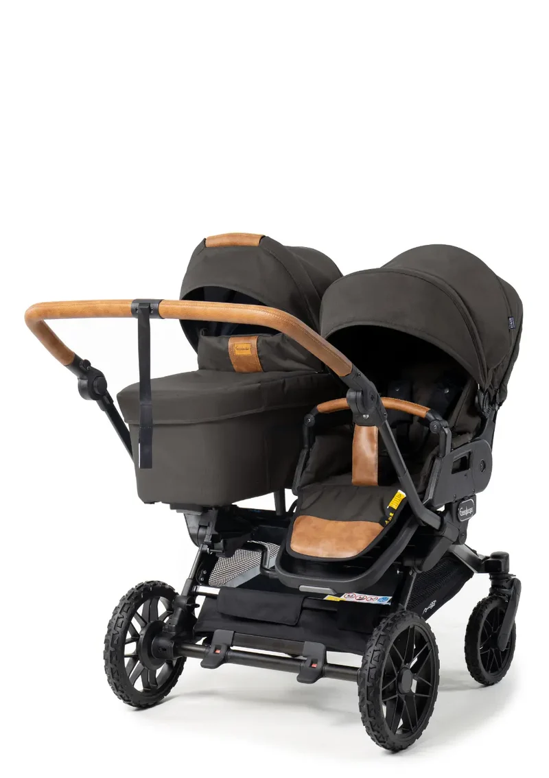 Geschwisterwagen-Set 'Double SENTO FLAT+' Outdoor