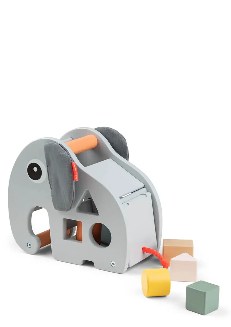 Holz Steckspiel 'Elphee' grau