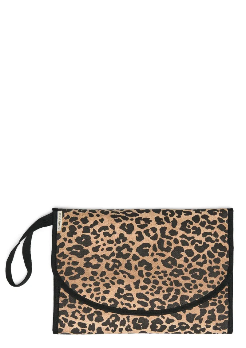 Wickelunterlage 'Changing Mat Plus' Brown Leopard