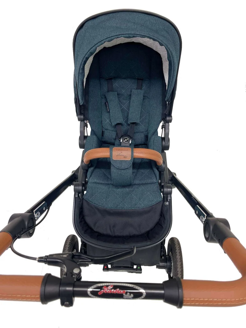 Refurbished Viva GTR mit Handbremse, Falttasche Premium und Winterfußsack Set Dessin 456