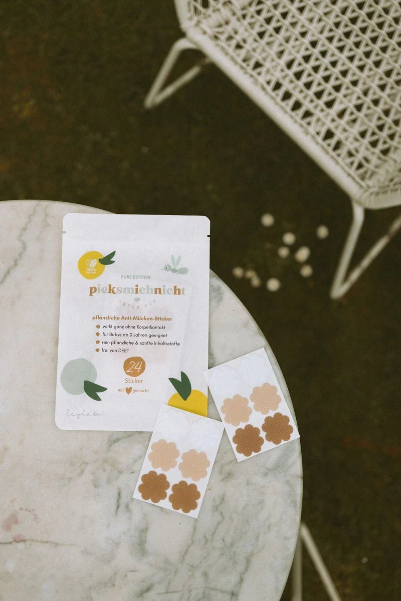 pieksmichnicht "Pure Edition" - Anti-Mücken-Sticker für Kinder