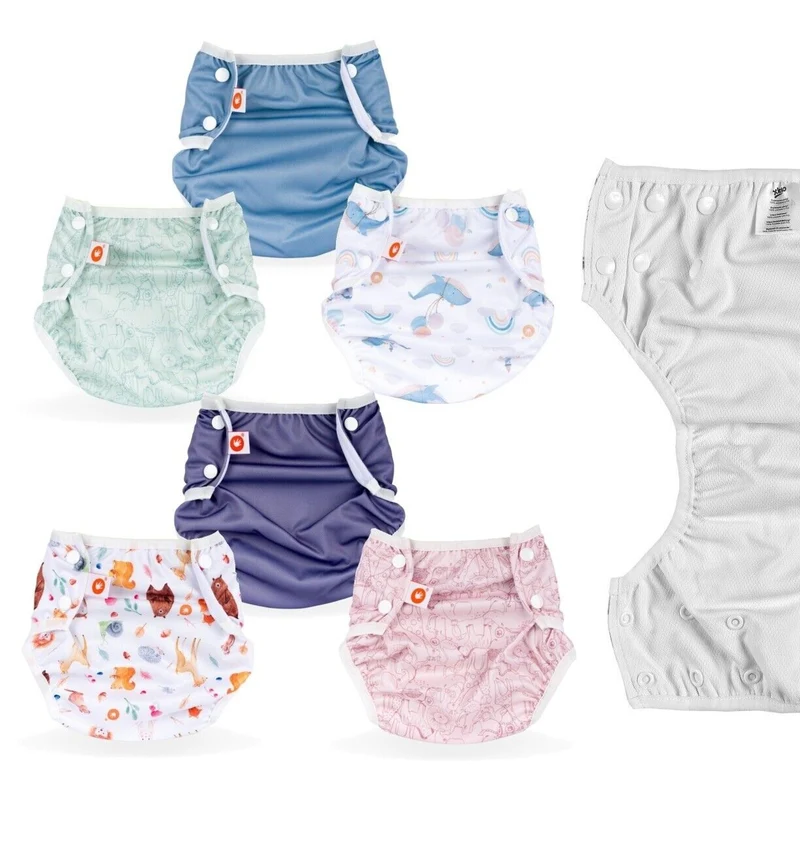 xkko PUL Badewindel Schwimmwindel mitwachsend von 4-15 kg