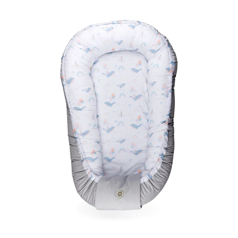 xkko wendbares Babynest LUX - Mein gemütliches Baby Kuschelnest 60x90cm