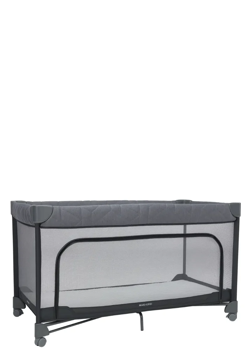 Reisebett 'Merlin' Elegance Graphite 120 x 60 cm