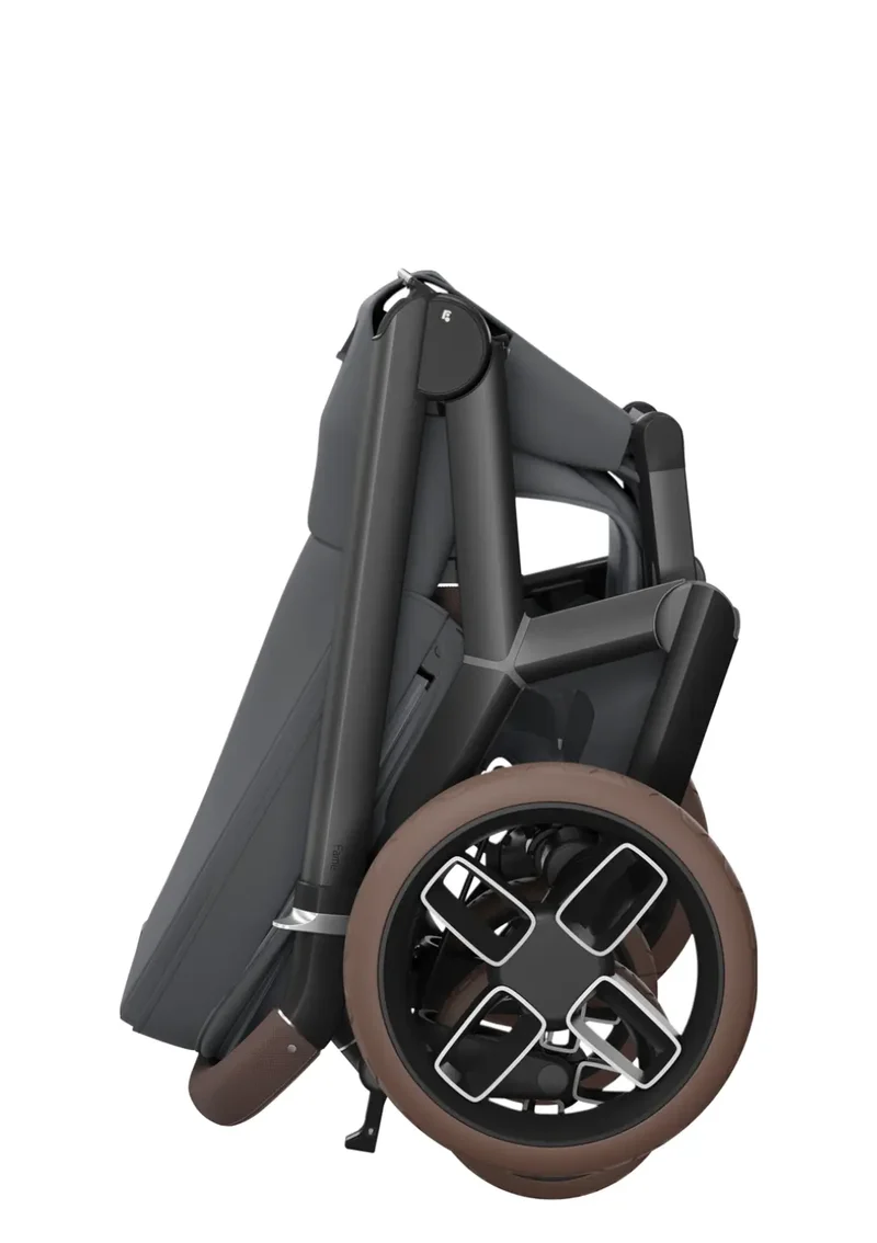 Kinderwagen-Set 'Fame' Moon Graphite