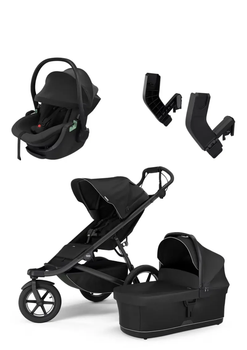 Newborn Travel Bundle 'Urban Glide 3' Black