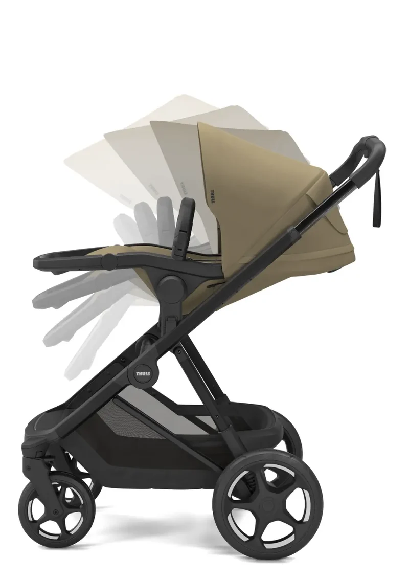 Kinderwagen-Set 'Charm' Faded Khaki