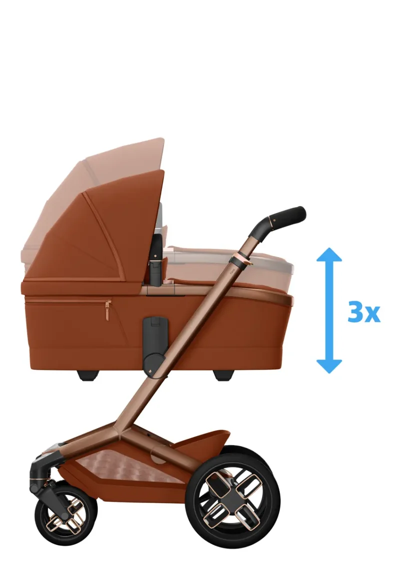 Kinderwagen-Set 'Fame' Copper Terra