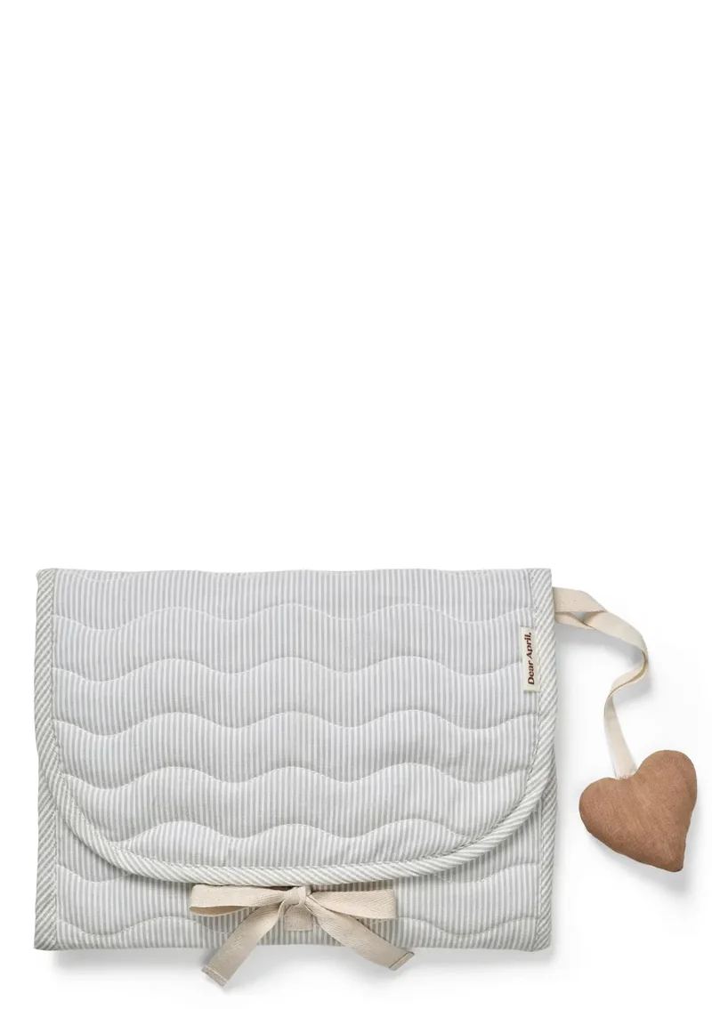 Wickelunterlage 'River' Dew Stripe