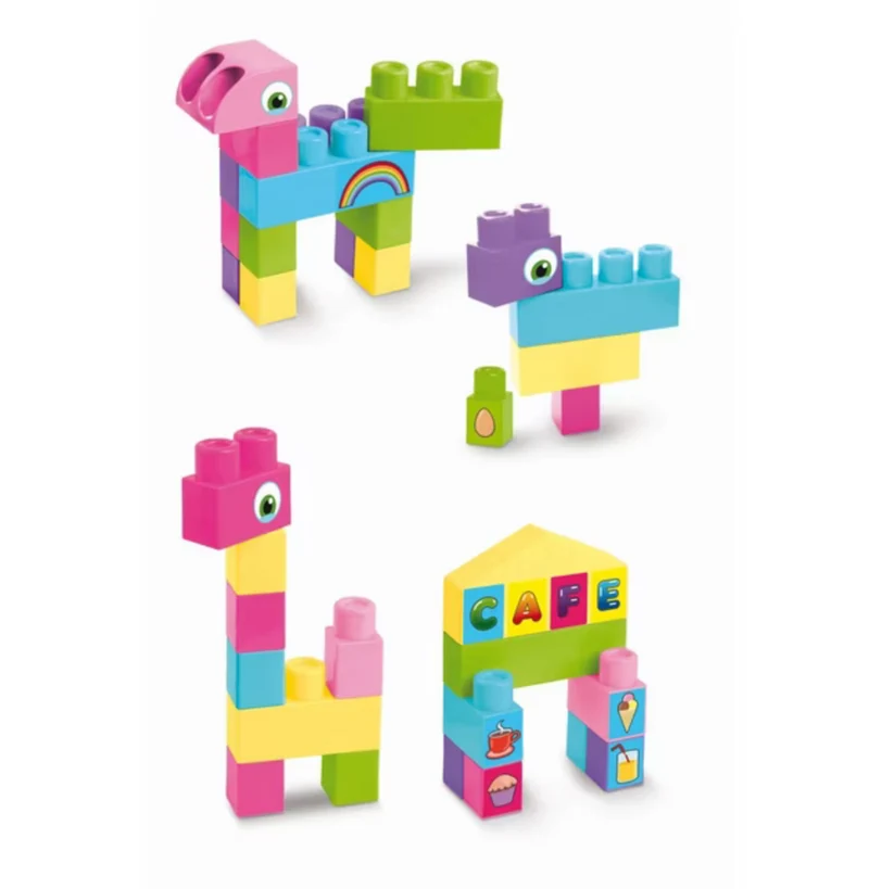 WADER Big Blocks – 26 große Bausteine für Kleinkinder| Neu, mit OVP