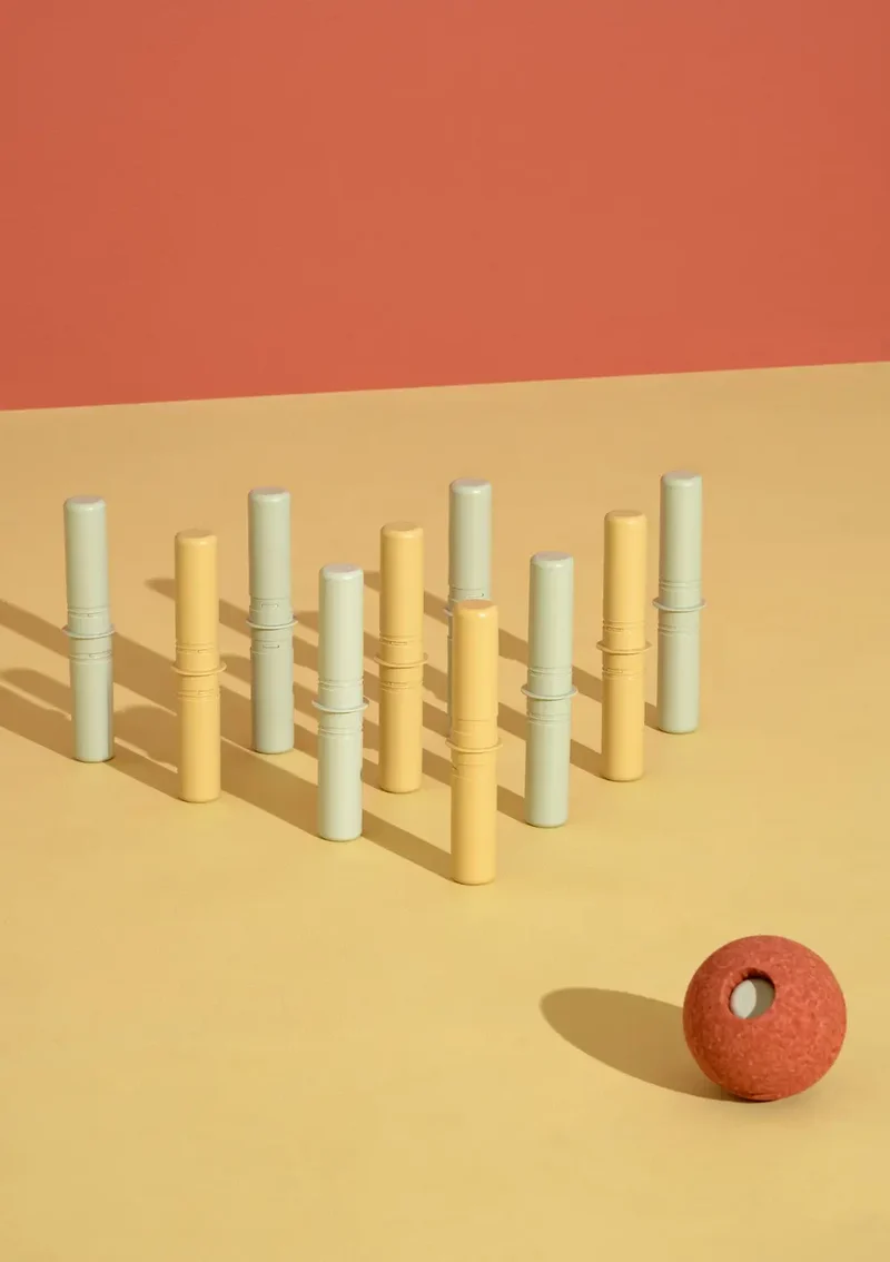 3er-Set Schaumstoffbälle Orange