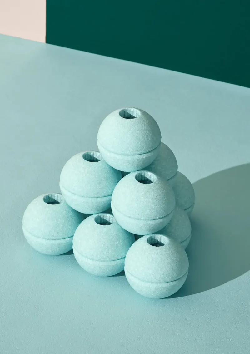 3er-Set Schaumstoffbälle Mint