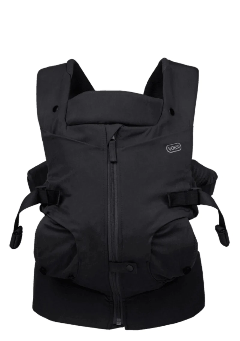 Babytrage mit Reißverschluss 'Huddle' Black