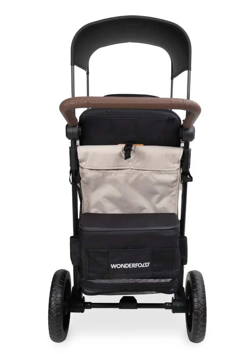 W2 Luxe Pro Kinderwagen 2-Sitzer Sandy Beige