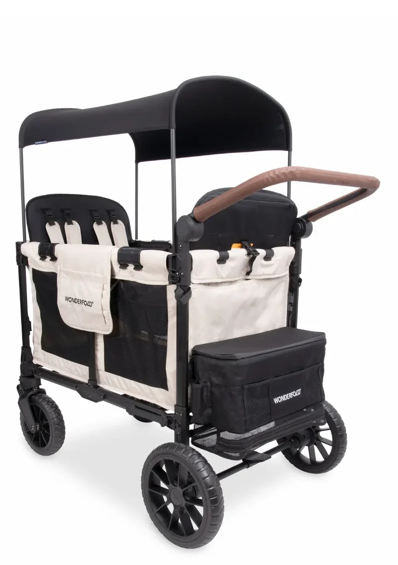 W4 Luxe Pro Kinderwagen 4-Sitzer Sandy Beige