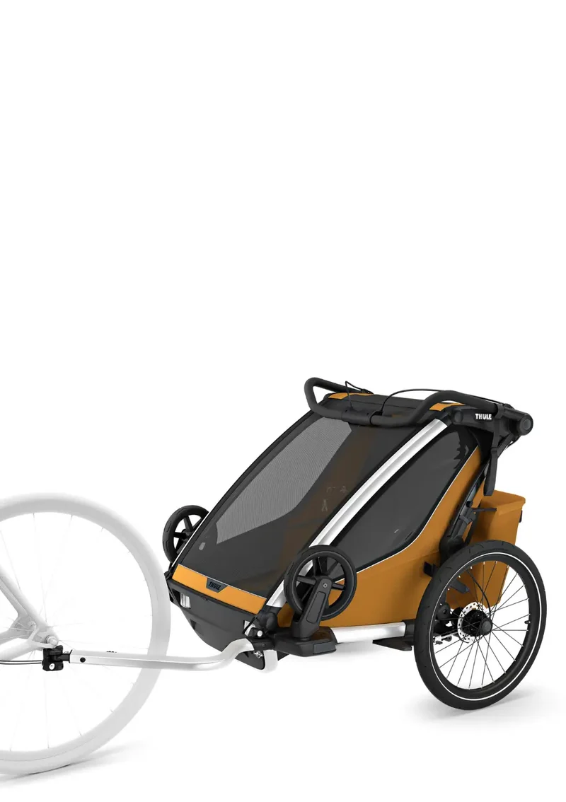 Multisport-Fahrradanhänger 'Chariot Sport 2 Double' Natural Gold