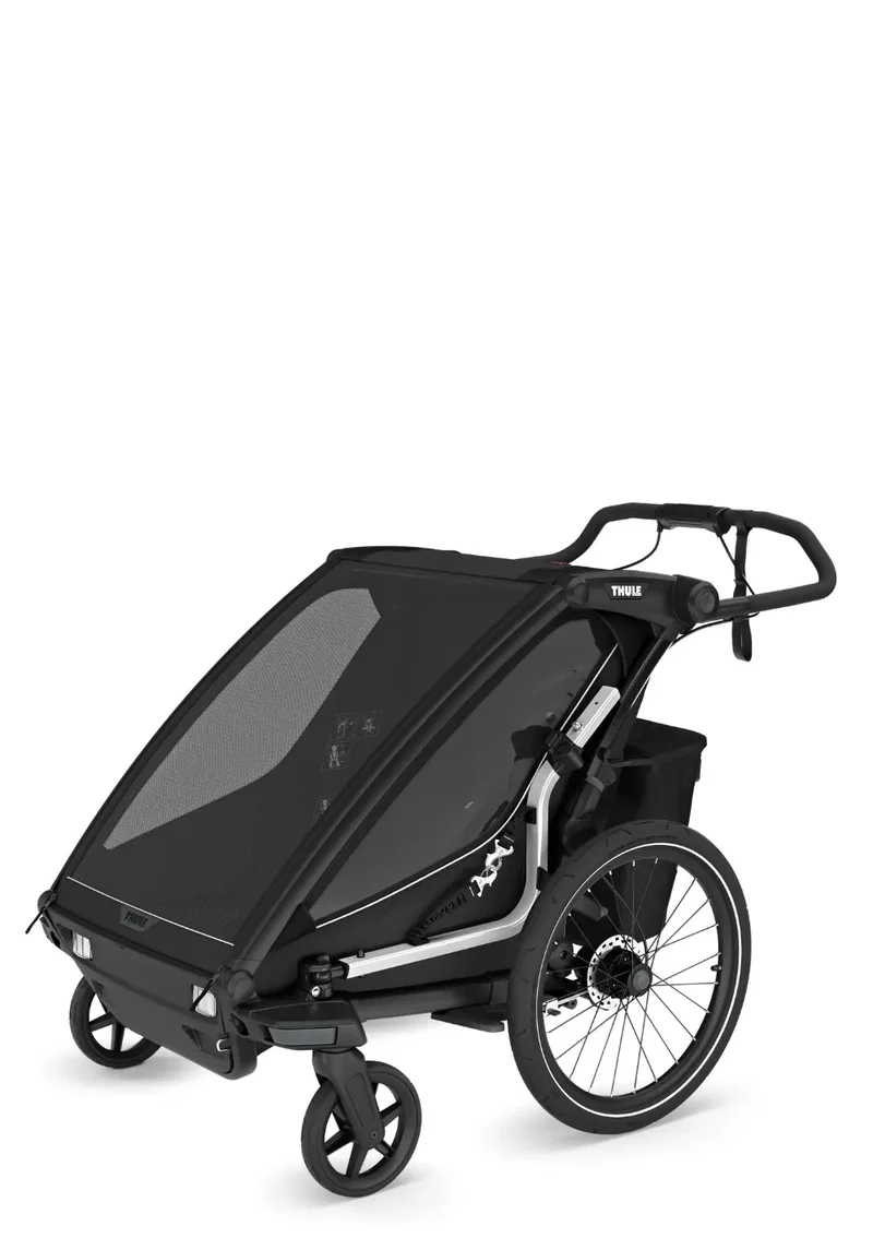 Multisport-Fahrradanhänger 'Chariot Sport 2 Double' Black