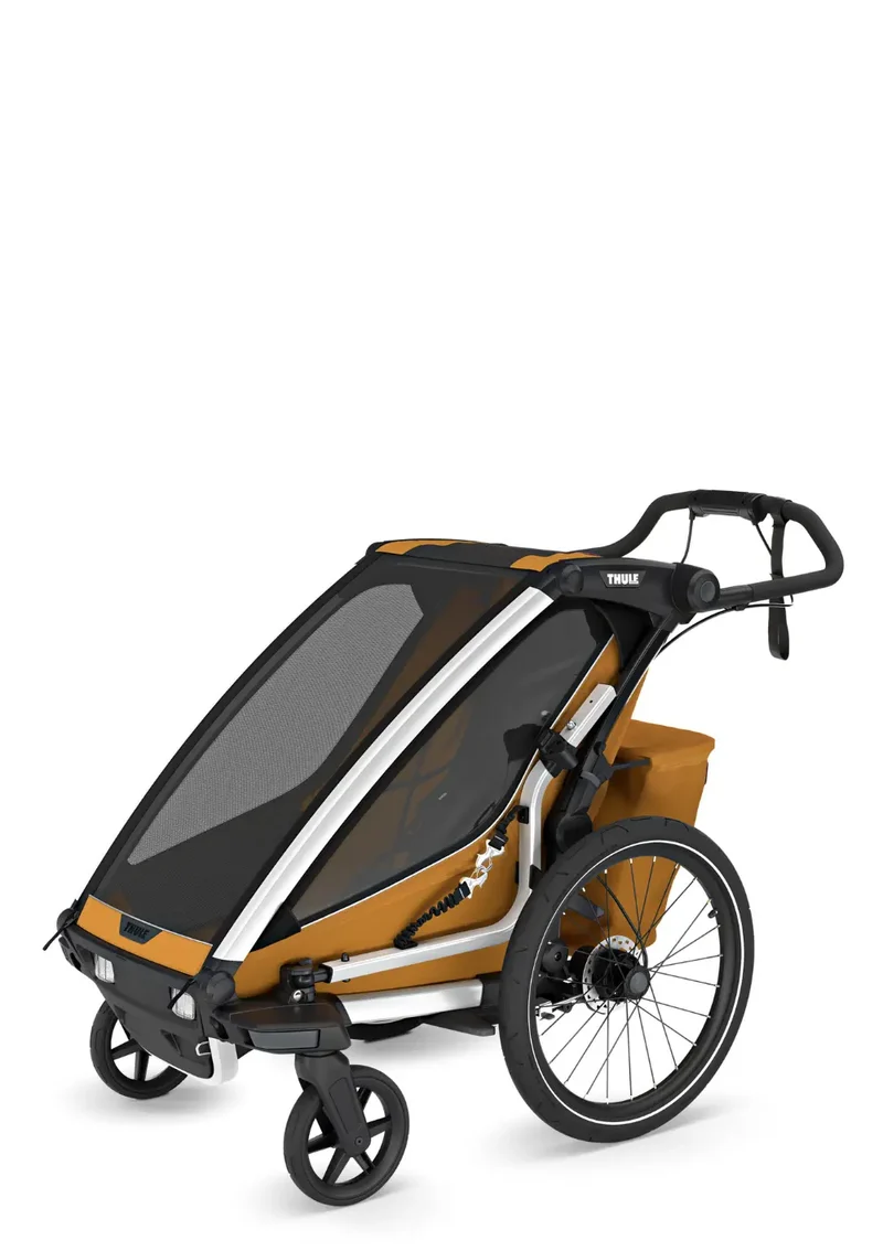 Multisport-Fahrradanhänger 'Chariot Sport 2 Single' Natural Gold