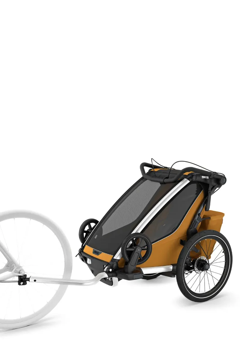 Multisport-Fahrradanhänger 'Chariot Sport 2 Single' Natural Gold