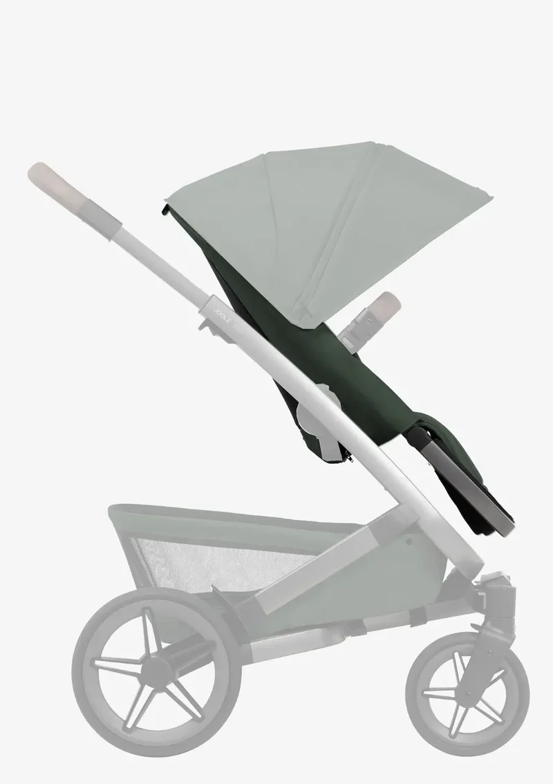 Geschwister-Sitz für Kinderwagen 'Geo3/5' Forest Green