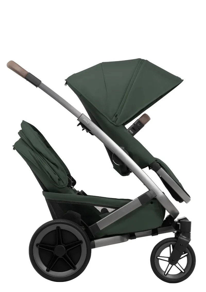 Geschwister-Sitz für Kinderwagen 'Geo3/5' Forest Green