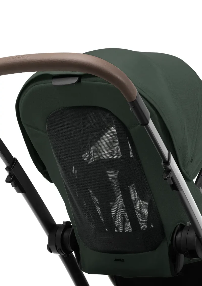 Geschwister-Sitz für Kinderwagen 'Geo3/5' Forest Green