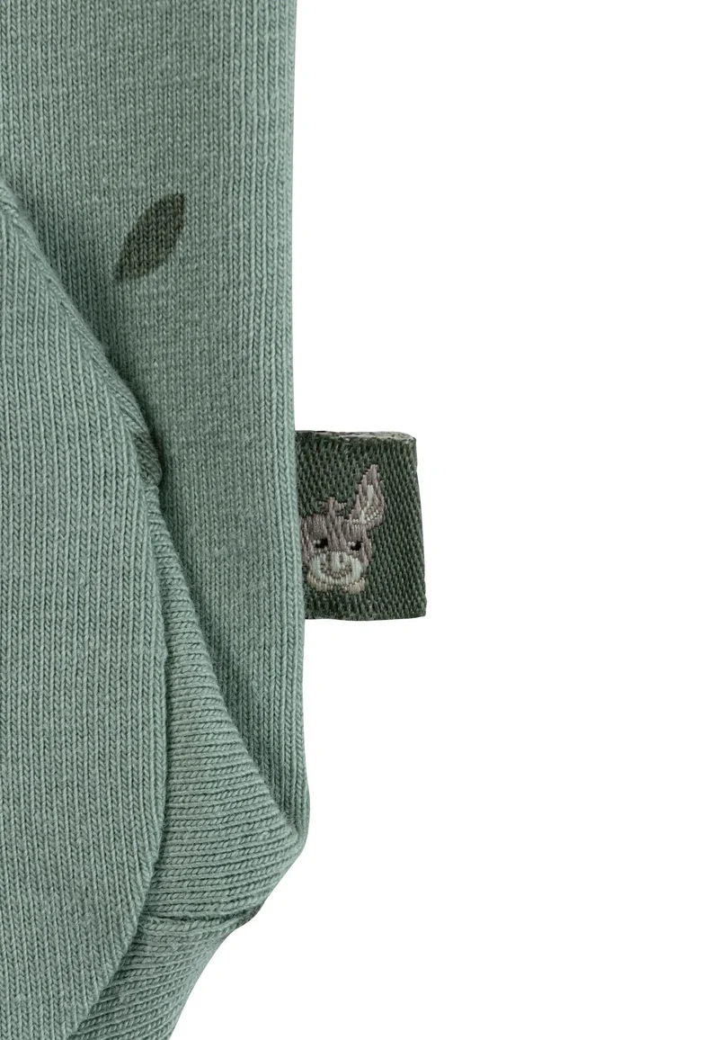 Sterntaler Jersey Strampler Set Esel Grün