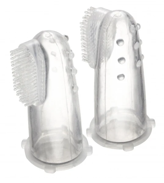 Canpol Baby Silikon Fingerzahnbürste mit Box
