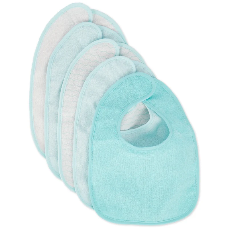 Bieco 5er Set Lätzchen teal