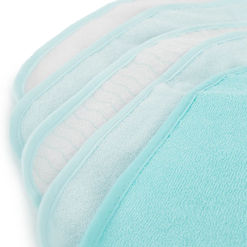 Bieco 5er Set Lätzchen teal