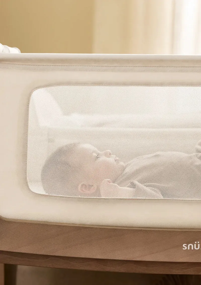 Beistellbett 'SnüzPod 5' Walnuss