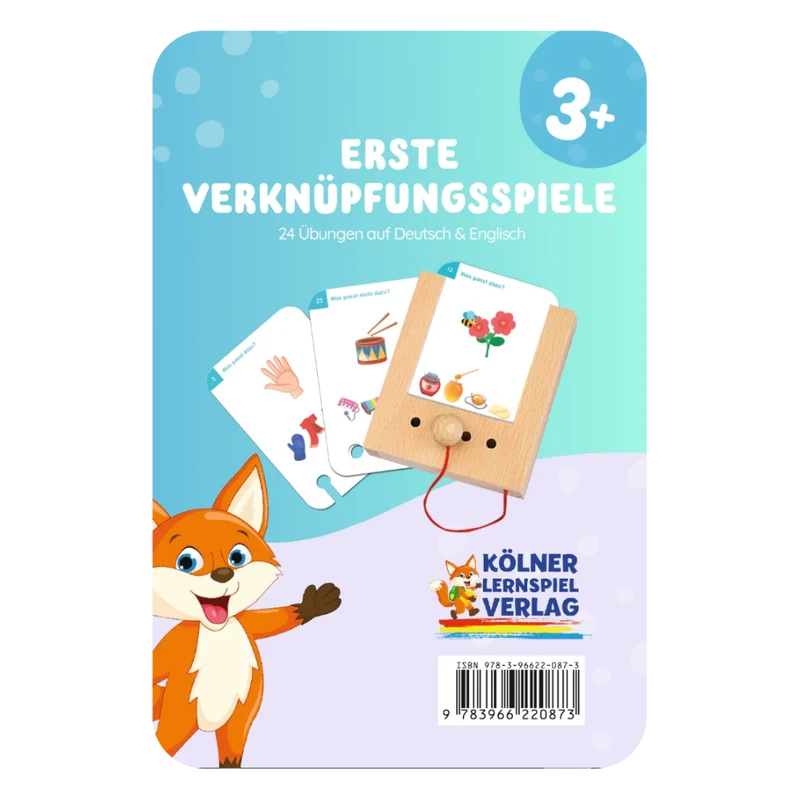 Kartensatz "Erste Verknüpfungsspiele" für den Lochkasten (ab 3 Jahren)