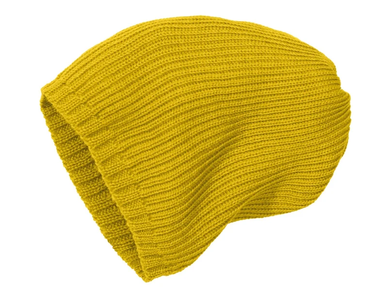 Disana Strickmütze 100% Wolle curry Größe 2: 46 cm-50 cm Kopfumfang