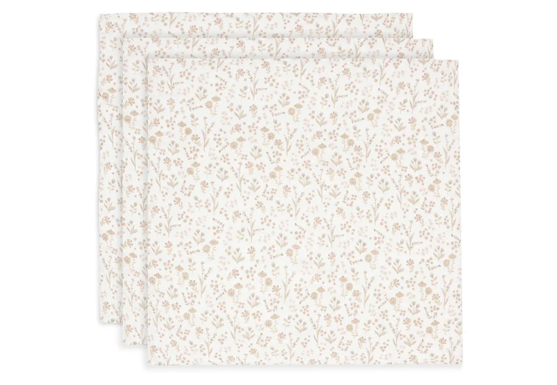 Spucktücher "Bloomy" von Jollein, 3er Set