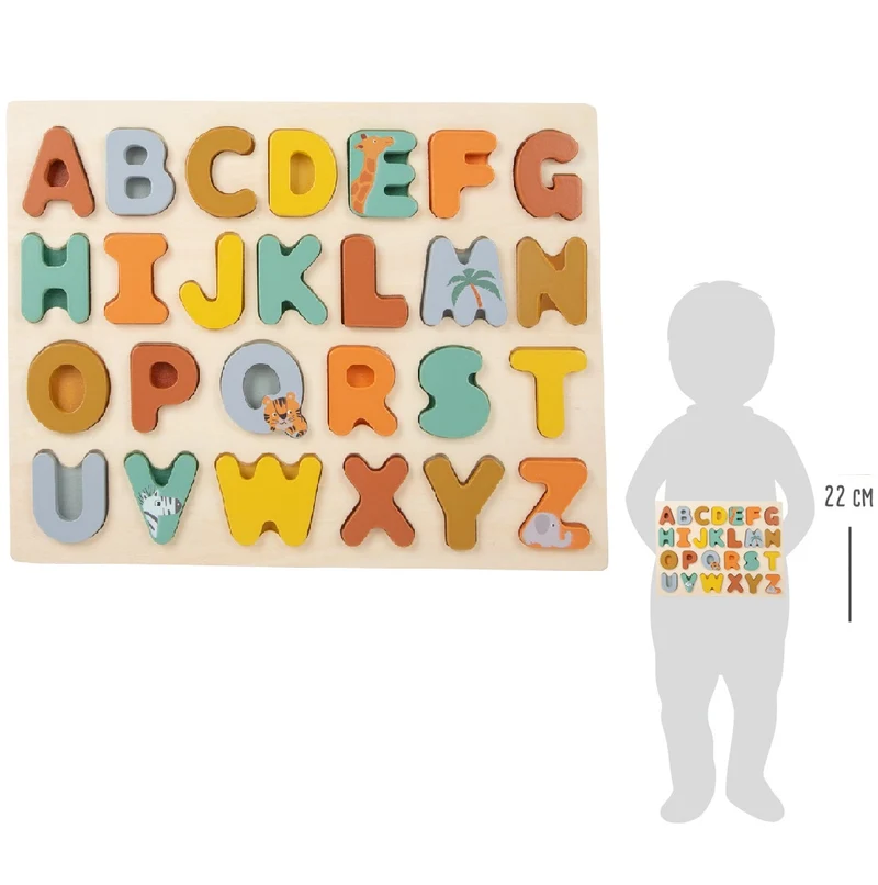 SFC Baby Steckpuzzle ABC