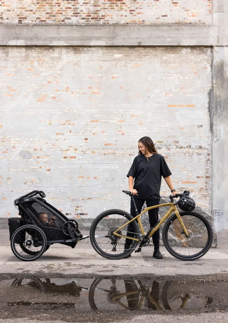 Multisport-Fahrradanhänger 'Chariot Sport 2 Single' Black