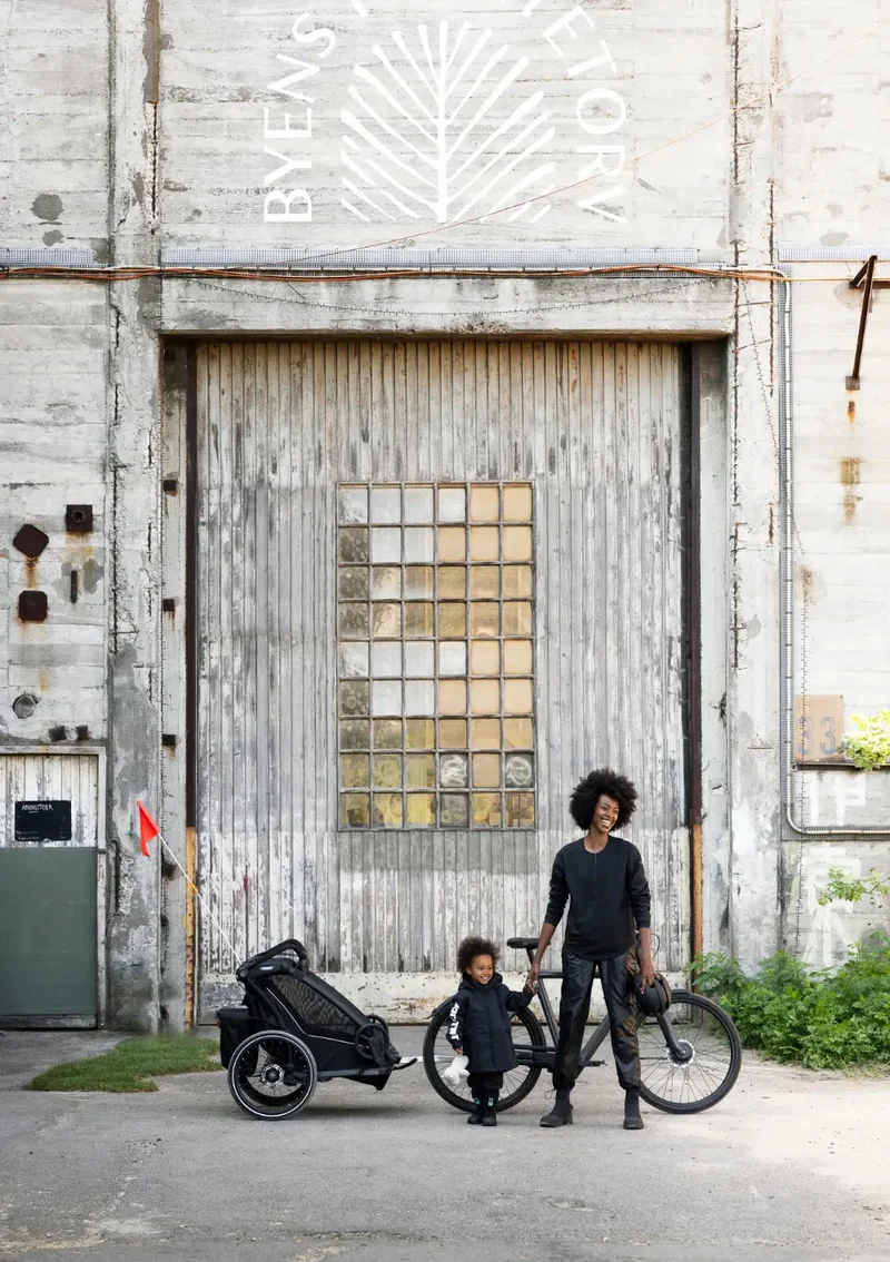 Multisport-Fahrradanhänger 'Chariot Sport 2 Single' Black