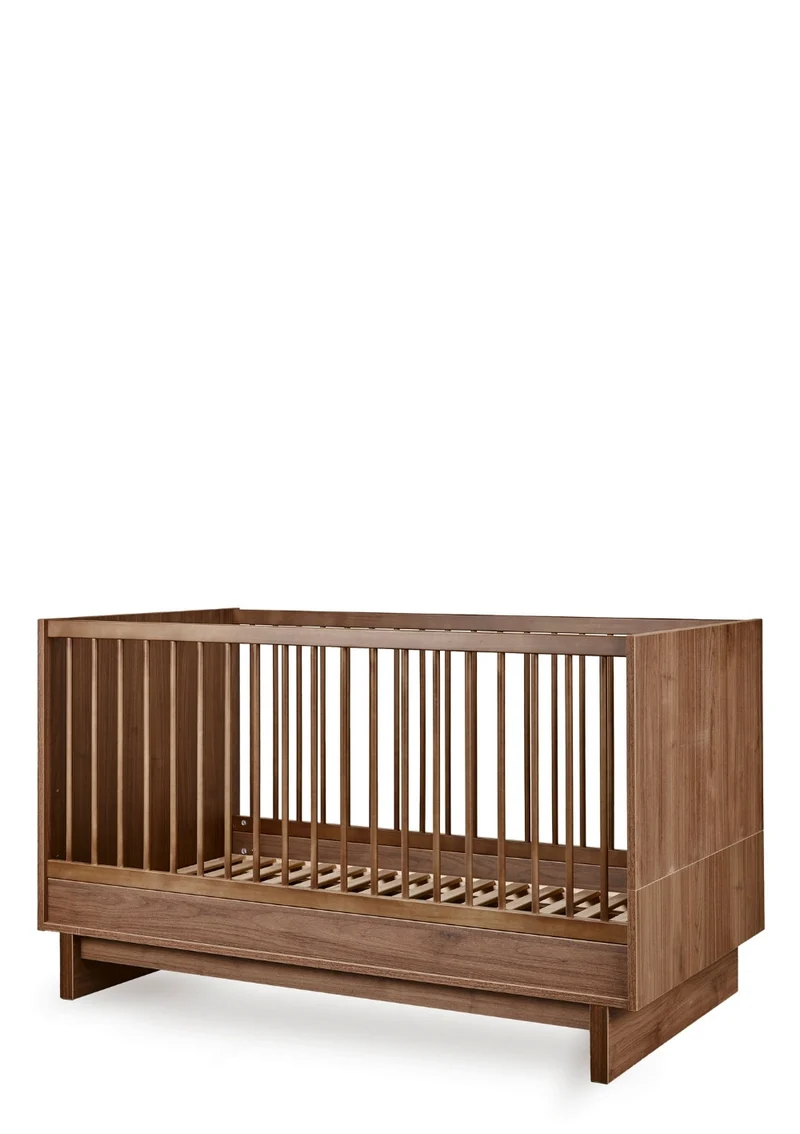 2-in-1 Bett 'Kyo' Walnut 140 x 70 cm